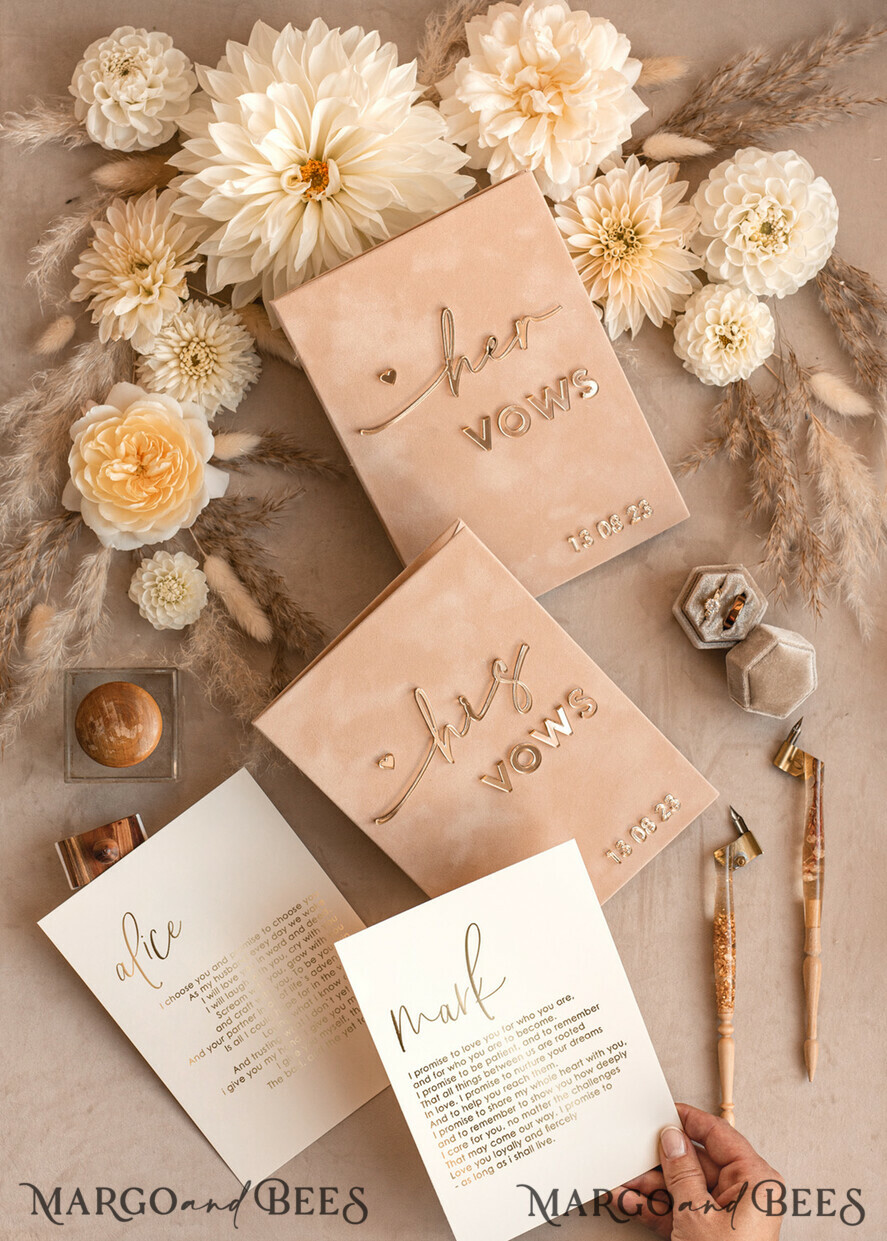 HOCHZEITSVERSPRECHEN  
 Acrylklar Gold Braut- und Bräutigam-Eidbücher, Hochzeits-Eidbücher, personalisierte Eid-Heftchen, seine und ihre Eidbücher, maßgeschneiderte Hochzeits-Eid-Hüllen, Geschenke zur Brautparty