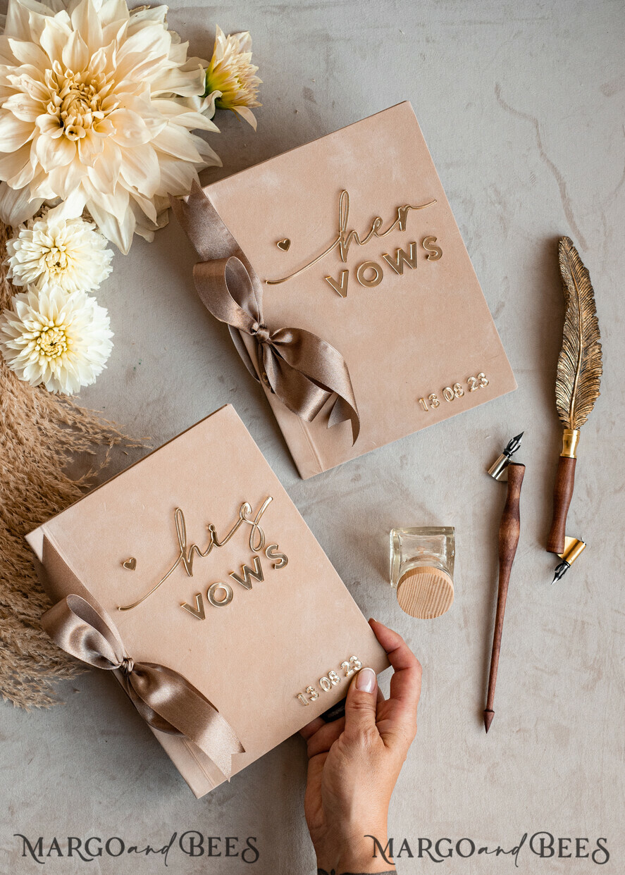 HOCHZEITSVERSPRECHEN  
 Acrylklar Gold Braut- und Bräutigam-Eheversprechenbücher, Hochzeitsversprechenbücher, personalisierte Versprechenhefte, seine und ihre Versprechenbücher, maßgeschneiderte Hochzeitsversprechen-Hüllen, Geschenke zur Brautparty