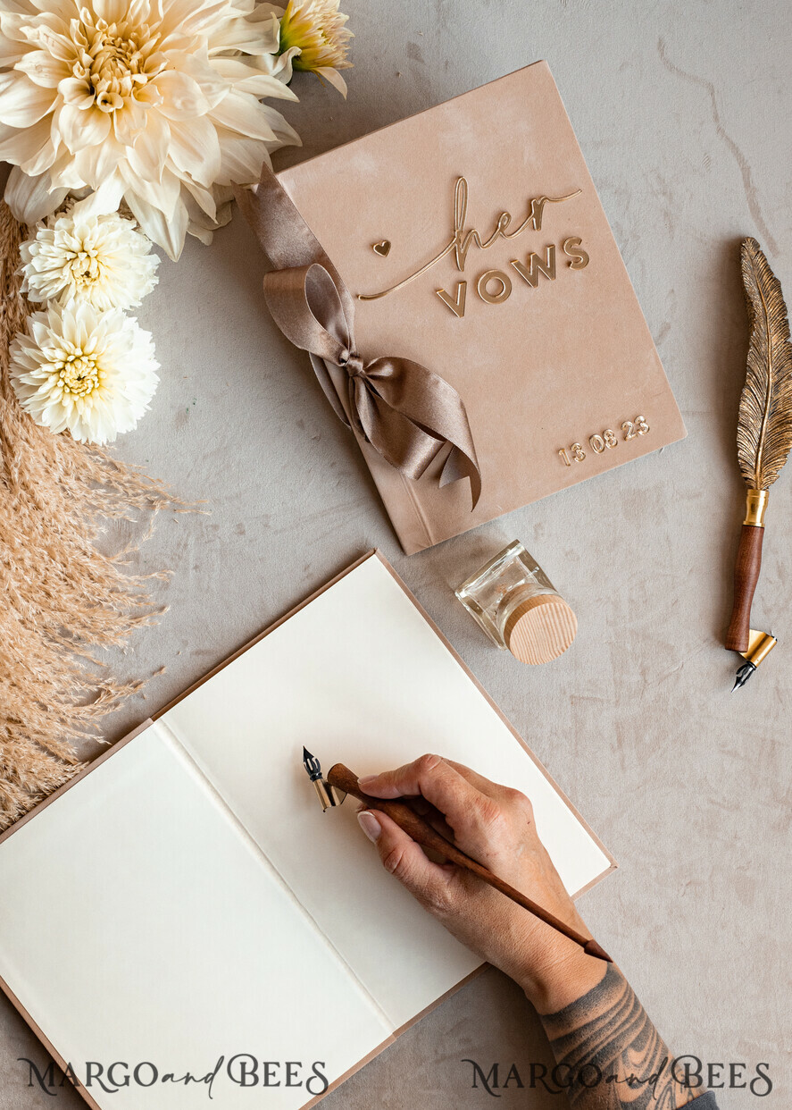 HOCHZEITSVERSPRECHEN  
 Acrylklar Gold Braut- und Bräutigam-Eheversprechenbücher, Hochzeitsversprechenbücher, personalisierte Versprechenhefte, seine und ihre Versprechenbücher, maßgeschneiderte Hochzeitsversprechen-Hüllen, Geschenke zur Brautparty