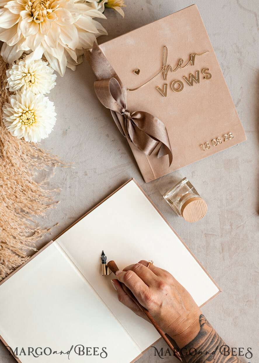 HOCHZEITSVERSPRECHEN  
 Acrylklar Gold Braut- und Bräutigam-Eheversprechenbücher, Hochzeitsversprechenbücher, personalisierte Versprechenhefte, seine und ihre Versprechenbücher, maßgeschneiderte Hochzeitsversprechen-Hüllen, Geschenke zur Brautparty