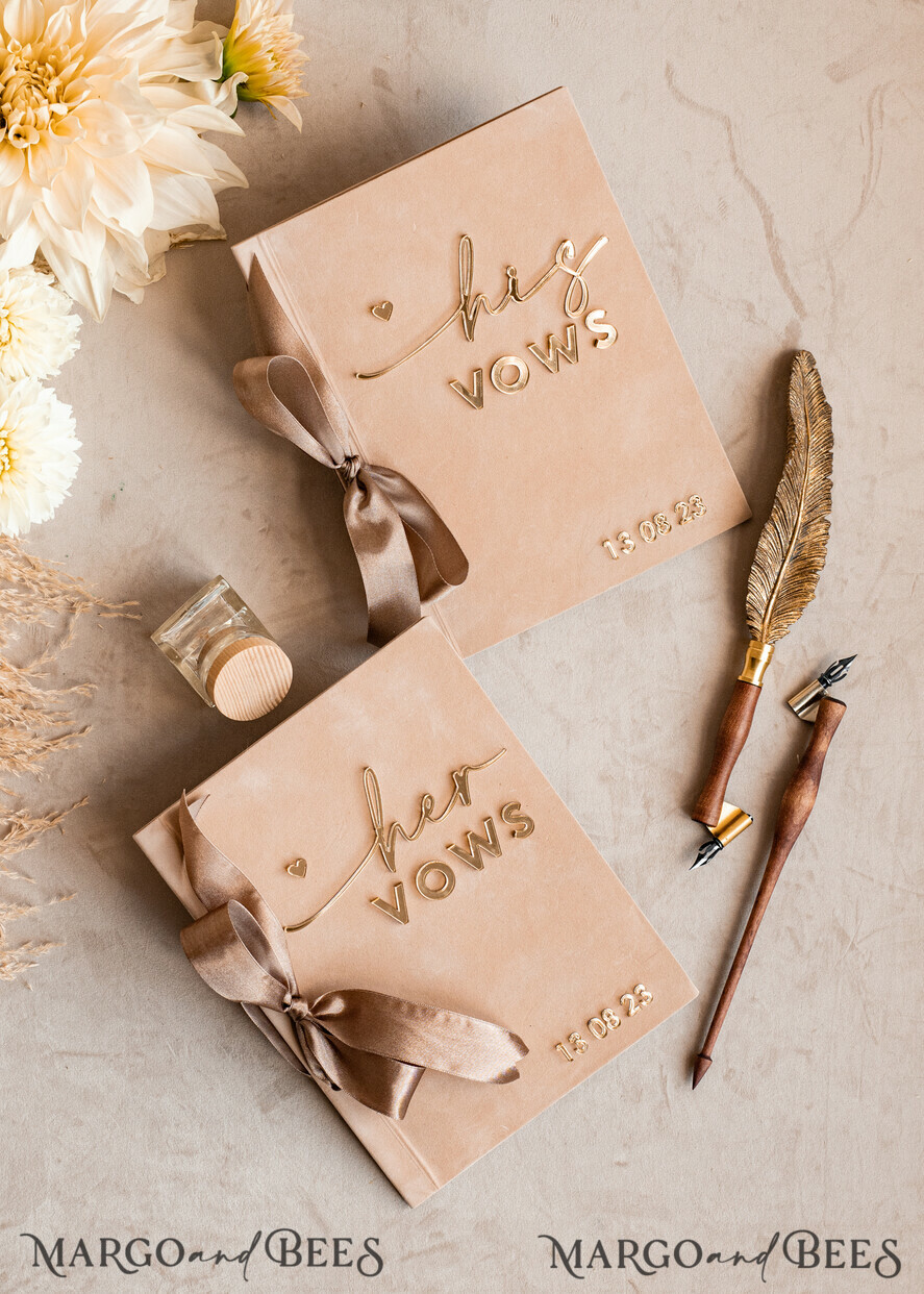 HOCHZEITSVERSPRECHEN  
 Acrylklar Gold Braut- und Bräutigam-Eheversprechenbücher, Hochzeitsversprechenbücher, personalisierte Versprechenhefte, seine und ihre Versprechenbücher, maßgeschneiderte Hochzeitsversprechen-Hüllen, Geschenke zur Brautparty