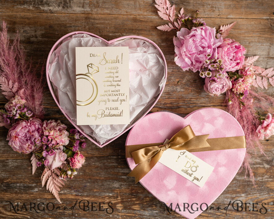 Brautjungfer/Trauzeuge Box WIRST DU MEINE BRAUTJUNGEFRIENDE SEIN? Brautjungfer Spa Vorschlag GESCHENKBOX, Brautführerin Geschenk Natürliche Kosmetikbox, Wirst du meine Brautjungfer sein?