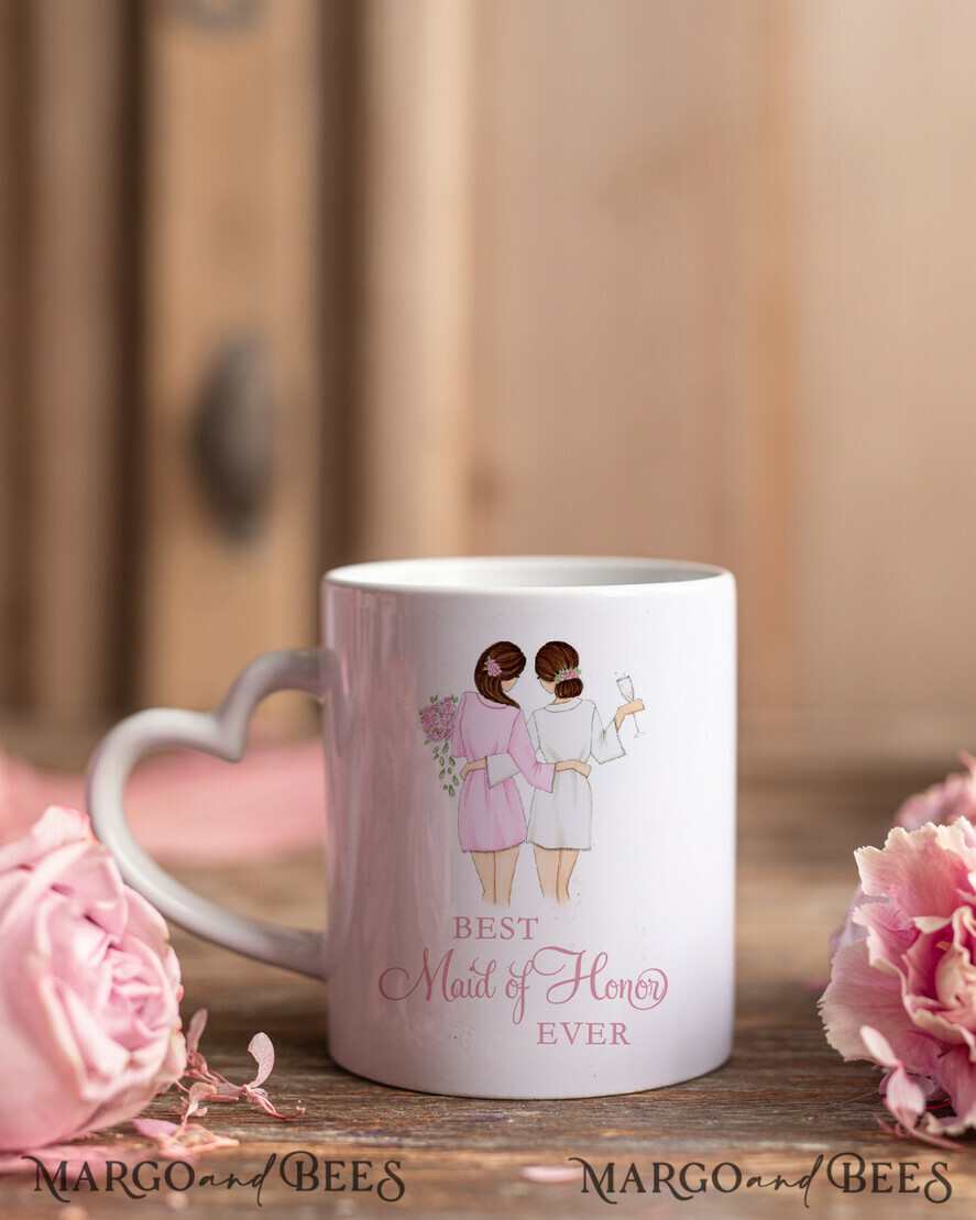 Brautjungfer/Trauzeuge Box WIRST DU MEINE BRAUTJUNGEFRIENDE SEIN? Brautjungfer Hochzeitsgeschenkbox, Satinrobe Brautjungfer Vorschlag, natürliches Set für die Hochzeit