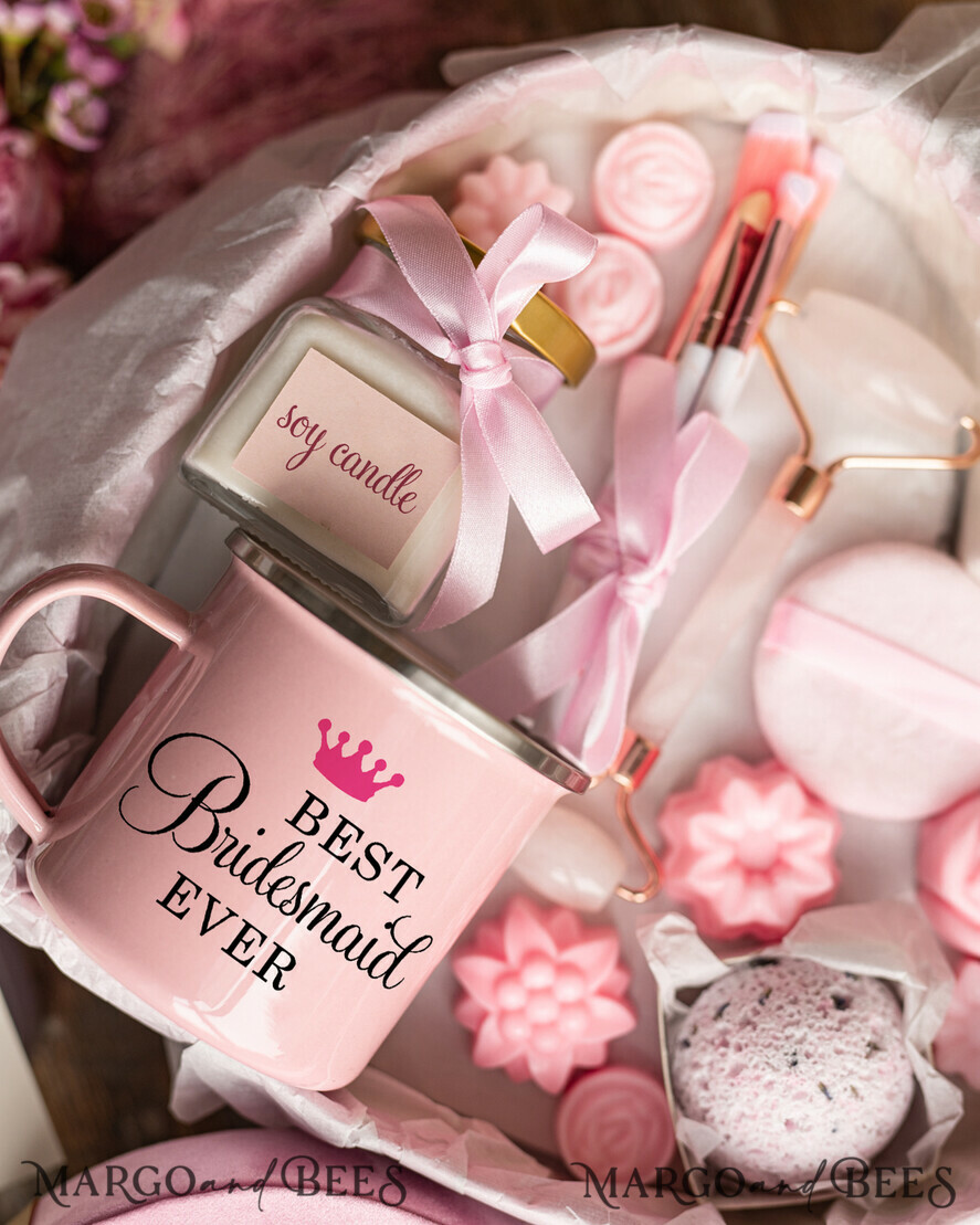 Brautjungfer/Trauzeuge Box WIRST DU MEINE BRAUTJUNGEFRIENDE SEIN? Brautjungfern Anfrage Samt Herz Box, Wirst du meine Brautjungfer sein Geschenk, Wirst du mein Ehrenjungfer Anfrage Geschenk Box Set mit Tasse