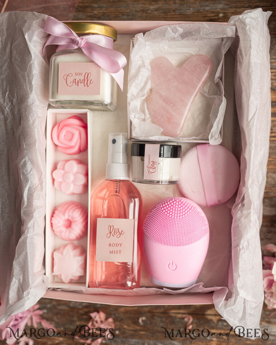 Brautjungfer/Trauzeuge Box DANKESCHÖN AN DIE JUNGFRAU Brautjungfern Dankeschön-Box, Organische Spa-Box, Brautjungfern Geschenksset, Trauzeugin Geschenkbox Set