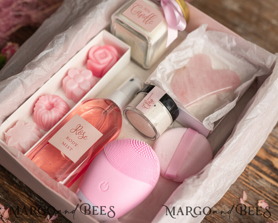 Brautjungfer/Trauzeuge Box DANKESCHÖN AN DIE JUNGFRAU Brautjungfern Dankeschön-Box, Organische Spa-Box, Brautjungfern Geschenksset, Trauzeugin Geschenkbox Set