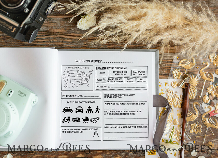 HOCHZEITS-GÄSTEBÜCHER Samtkissen Instax Gästebuch Schwarzes Boho Instax Samt Hochzeits-Gästebuch Gold, Schwarzes Instant Hochzeits-Gästebuch, Polaroid Samt-Gästebuch Schwarz Golden Hochzeit