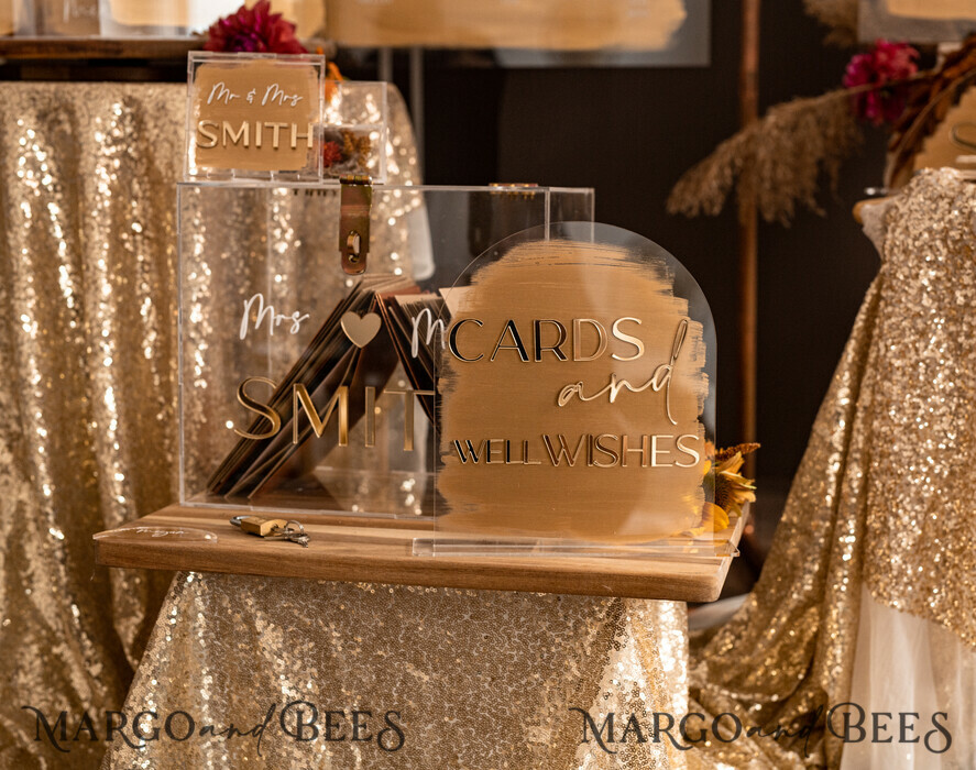 TISCHPLÄNE UND WILLKOMMENSCHILDER FÜR HOCHZEITEN Plexi Gold / Samt Luxus Klar und Gold Hochzeit Willkommensschild, Goldene Hochzeitsdekoration, Personalisierte Hochzeitsanzeige, Hochzeitsboard, Willkommen Hochzeitsboard