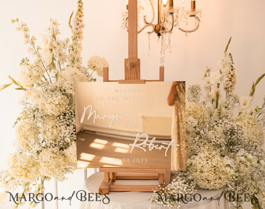 TISCHPLÄNE UND WILLKOMMENSCHILDER FÜR HOCHZEITEN Plexi Gold / Samt Goldener Spiegel Hochzeits Willkommensschild, Goldene Hochzeitsdekoration, Personalisierter Hochzeitsschild, Hochzeitsgeschenk, Willkommen Hochzeitsbrett BpPXSet