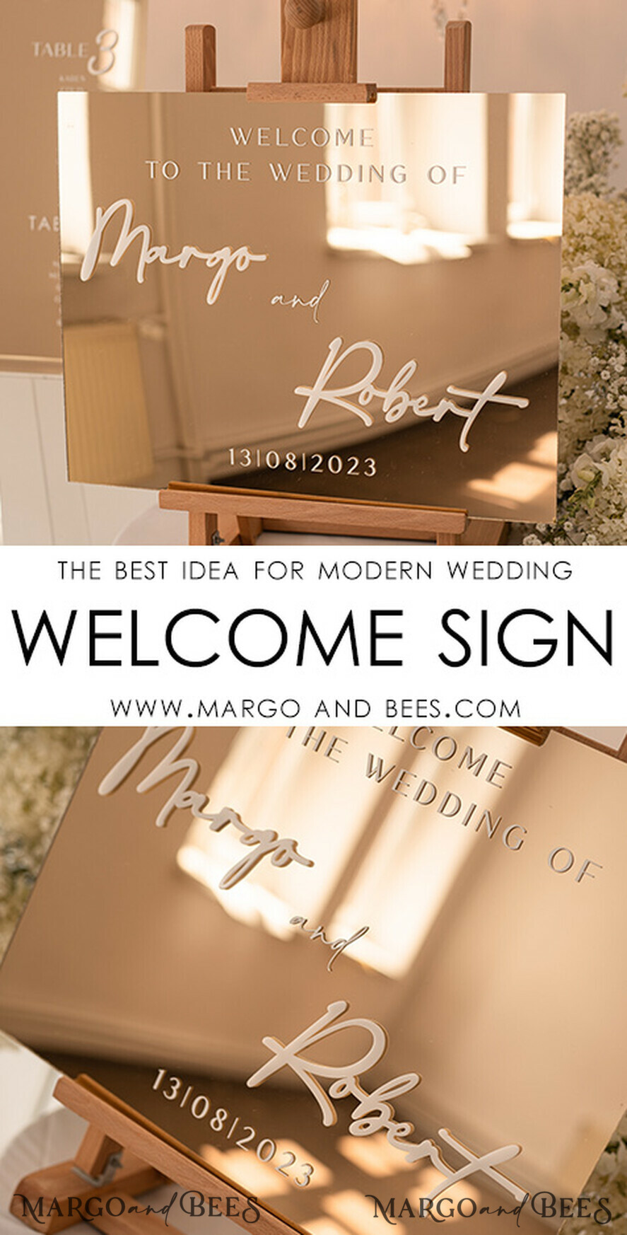 TISCHPLÄNE UND WILLKOMMENSCHILDER FÜR HOCHZEITEN Plexi Gold / Samt Goldener Spiegel Hochzeits Willkommensschild, Goldene Hochzeitsdekoration, Personalisierter Hochzeitsschild, Hochzeitsgeschenk, Willkommen Hochzeitsbrett BpPXSet