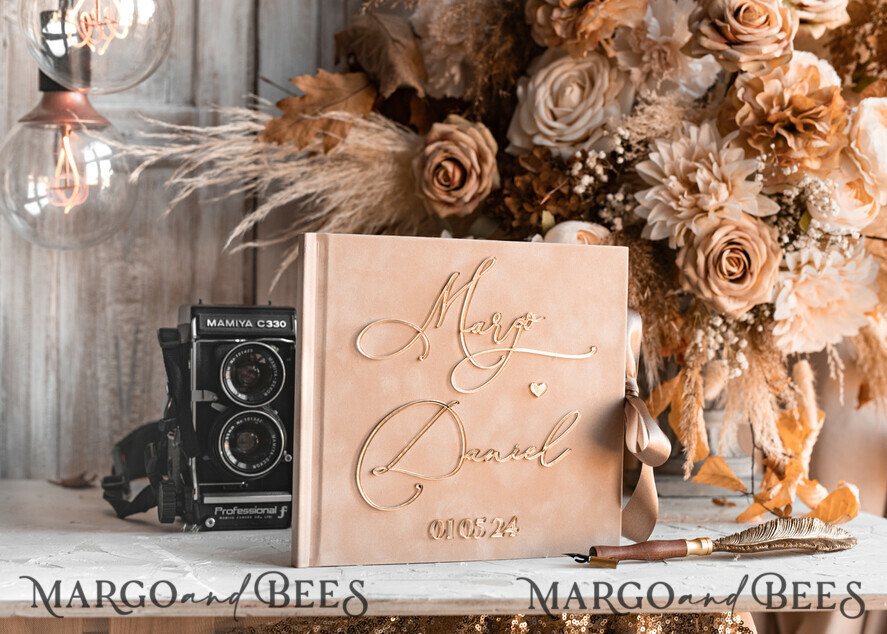 KARTONBOXEN  
 Samtkartenboxen Samtkartenbox Gästebuch & Schild, Hochzeitskartenbox mit Deckel, Sofort Instax Gästebuch, Beige Hochzeitsgeldbox Sing Gästebuch Set, Nude Kartenbox mit Schlitz und Karten und Geschenk Bogen Acrylschild Set