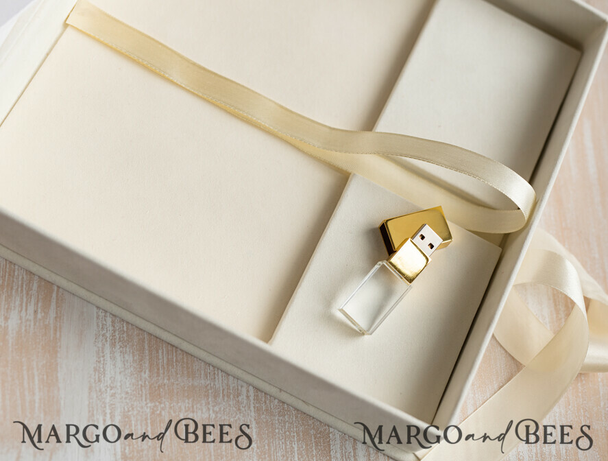 FOTOALBUM/ FOTOBOX Velvet Foto Box Fotografen Box Elfenbein Große Samt Foto Box, Gold Fotografen Box, Hochzeits Erinnerungsbox, Gold Spiegel Maßgeschneiderte Erinnerungsbox, Fotografen Geschenke für Klienten, Hochzeitsbilder Verpackung, Maßgeschneiderte Fotobox