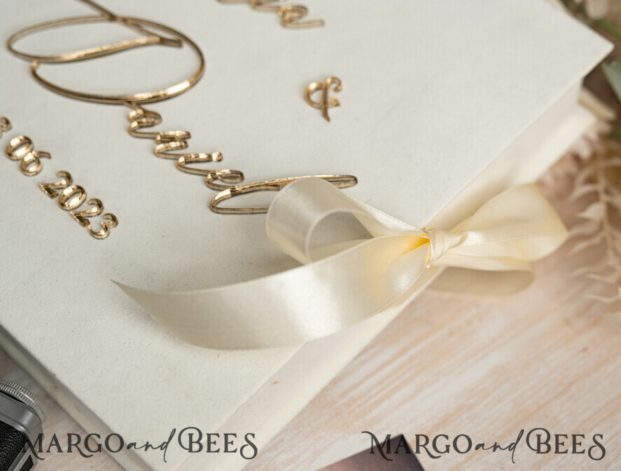 FOTOALBUM/ FOTOBOX Velvet Foto Box Fotografen Box Elfenbein Große Samt Foto Box, Gold Fotografen Box, Hochzeits Erinnerungsbox, Gold Spiegel Maßgeschneiderte Erinnerungsbox, Fotografen Geschenke für Klienten, Hochzeitsbilder Verpackung, Maßgeschneiderte Fotobox