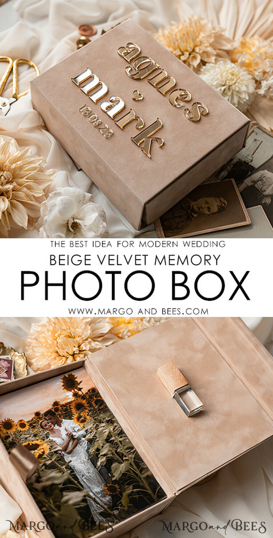 FOTOALBUM/ FOTOBOX Velvet Foto Box Fotografen Box Tan Samt Foto Box Fotografen Box Hochzeits Erinnerungsbox, Beige Individuelle Andenken Box, Taupe Fotografen Geschenke für Kunden, Hochzeitsbilder Verpackung, Individuelle Fotografie Nackt Box