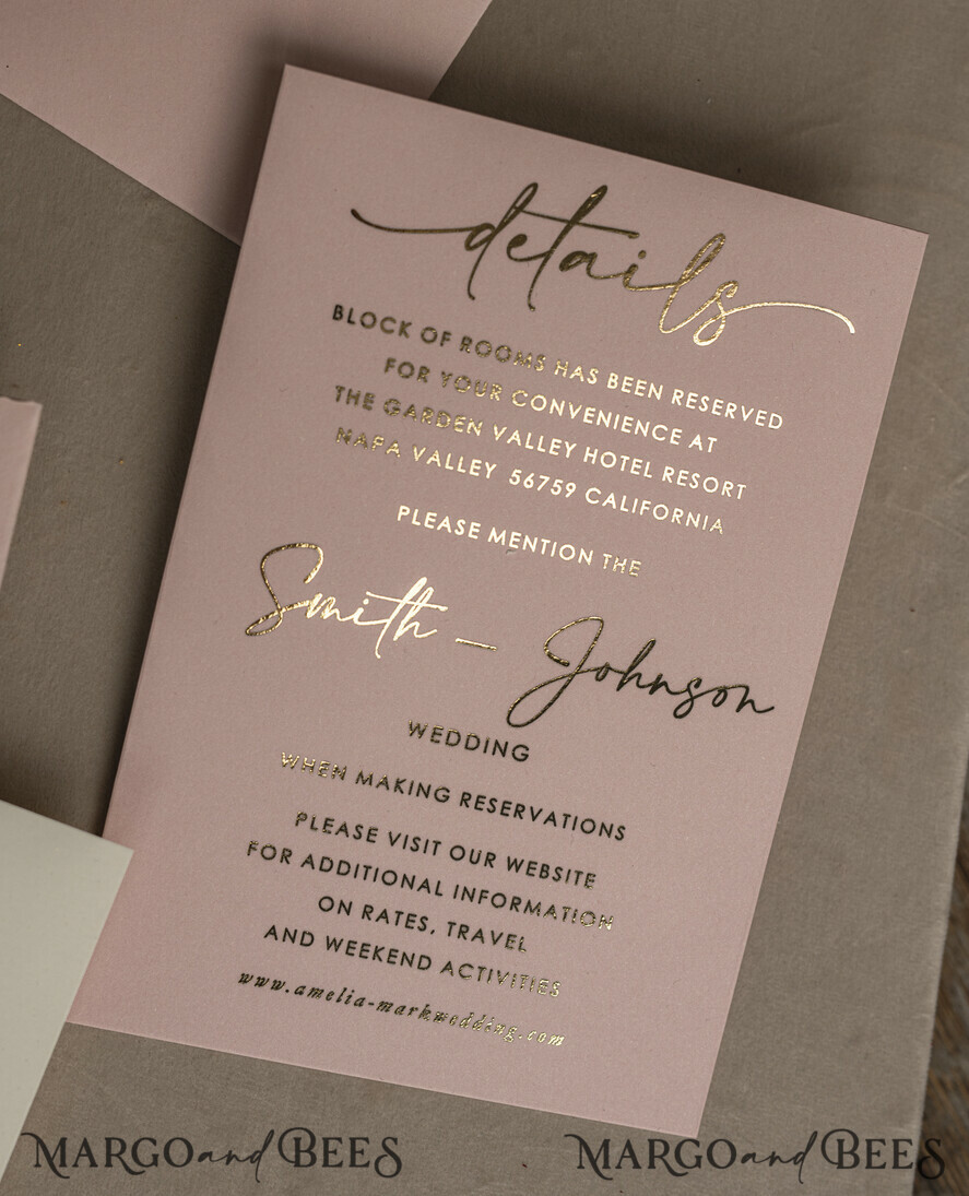 HOCHZEITS EINLADUNGEN Plexiglas Acrylspiegel Blush Pink Klare Bogen Hochzeitskarten, Elegante Gartenhochzeitseinladungen, Nude Acryl transparente Hochzeitseinladungen, Bogen Plexi Hochzeitseinladung Set