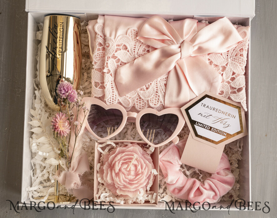Brautjungfer/Trauzeuge Box Trauzeugin Geschenk Fragen Box XXL Trauzeugin Geschenkfragen Box, Brautjungfer Trauzeuge, Geschenkschachtel, Trauzeuge Fragen Möchtest Du meine Trauzeugin sein Box