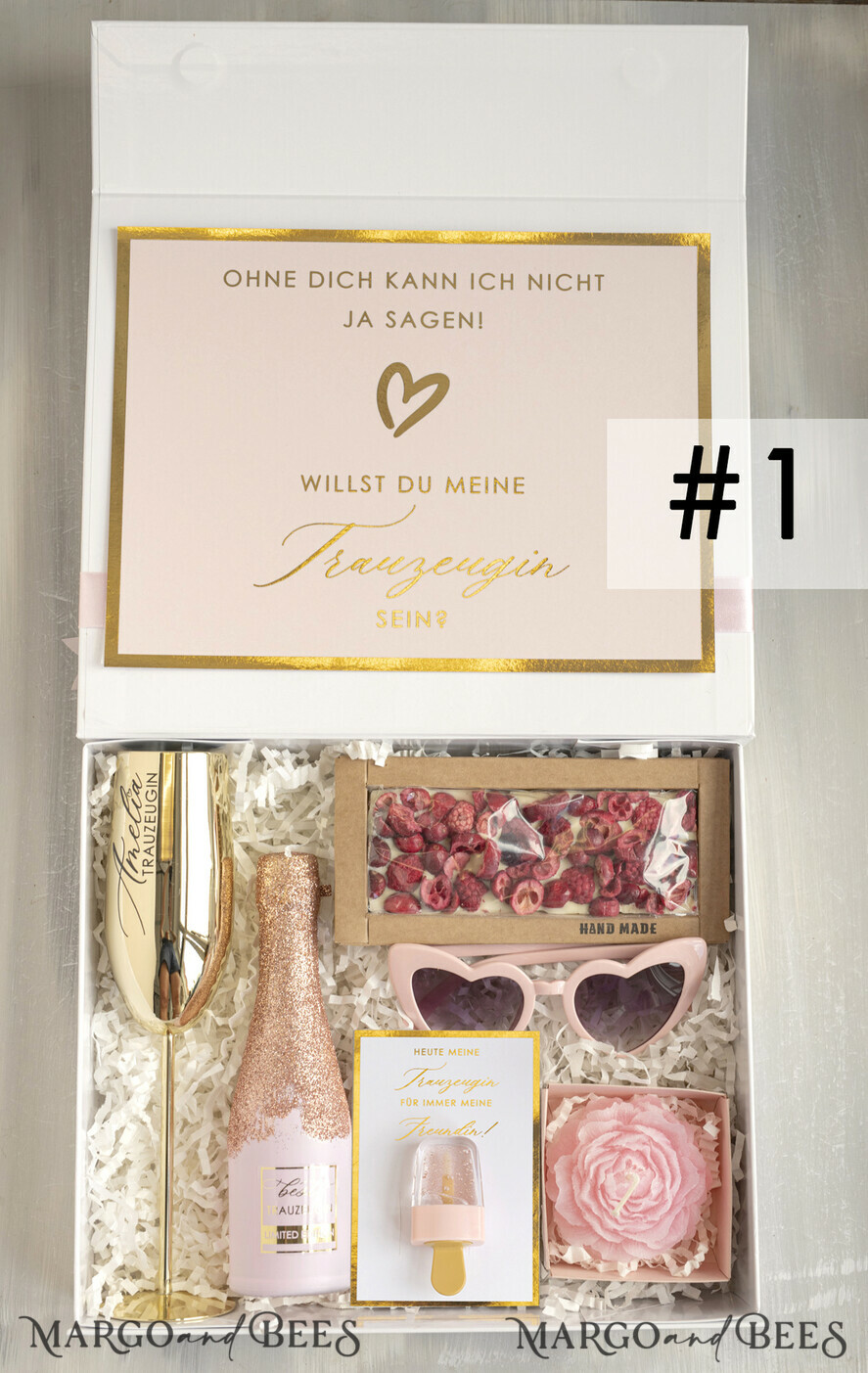 Brautjungfer/Trauzeuge Box Trauzeugin Geschenk Fragen Box XXL Trauzeugin Geschenkbbox, Brautjungfer Trauzeuge, Möchtest Du meine Trauzeugin sein Box, Geschenkschachtel, Trauzeuge fragen