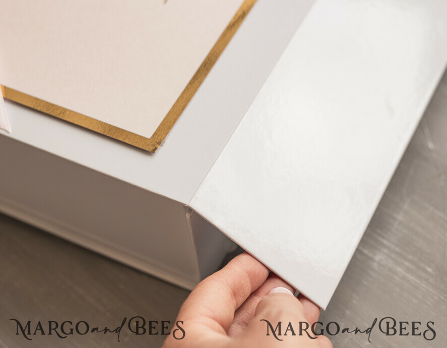 Brautjungfer/Trauzeuge Box Brautjungfern Vorschlagsbox Personalisierte Brautjungfern-Vorschlagsbox mit Robe, vollständige Trauzeugin-Box, Blush Will You Be My Bridesmaid-Set