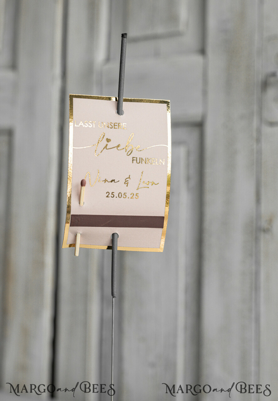 HOCHZEITSGESCHENKE Gastgeschenke Hochzeit Hochzeit Wunderkerzen Etiketten Personalisierte. Für Hochzeit, Party, Jubiläum oder zur Verlobung.
