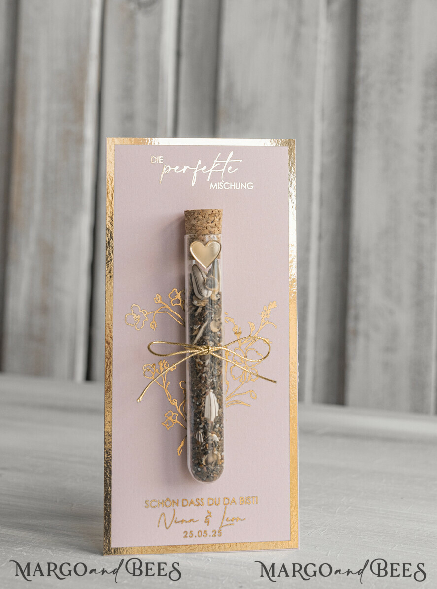 HOCHZEITSGESCHENKE Gastgeschenke Hochzeit Personalisierte Gastgeschenke Hochzeit mit Blumensamen Reagenzglas, personalisiertes Gastgeschenk Hochzeit Samen handgemachtes Gastgeschenk Hochzeit Brautpaar