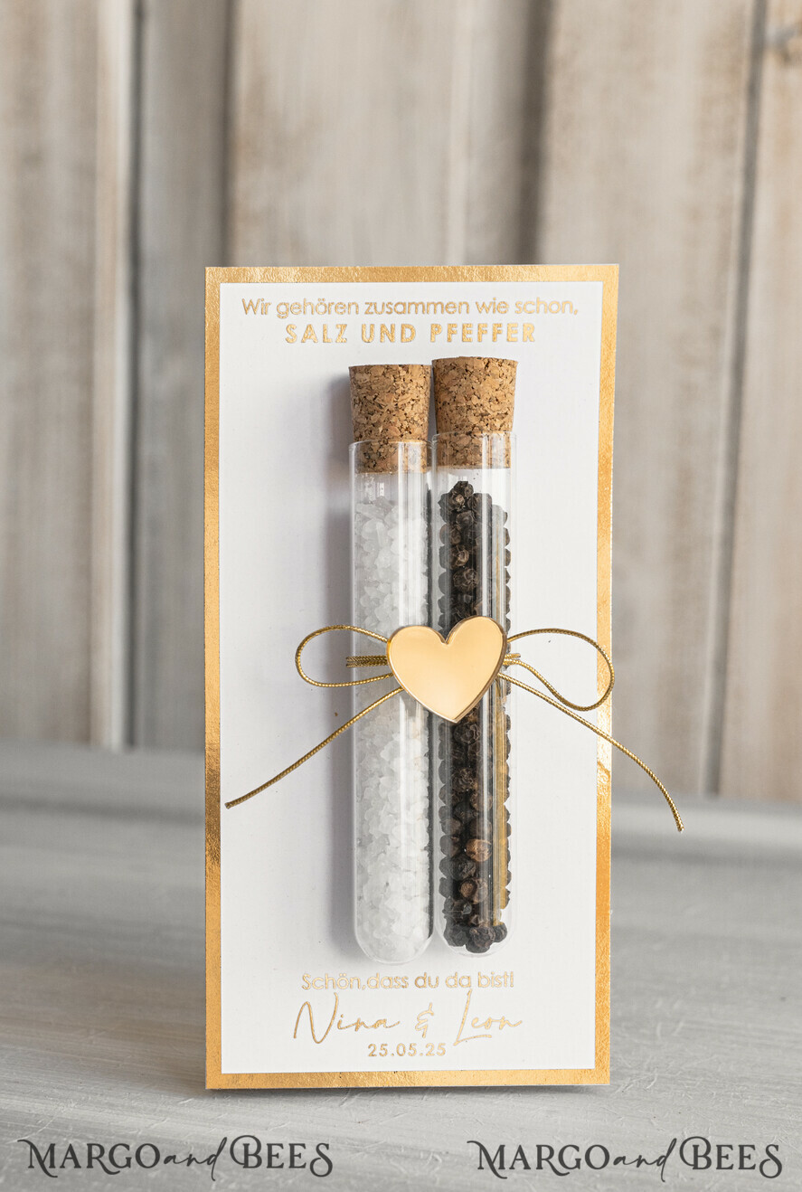 HOCHZEITSGESCHENKE Gastgeschenke Hochzeit Gastgeschenke Hochzeit, wir gehören zusammen wie Salz und Pfeffer. Gastgeschenk Pfeffer & Salz für Eure Hochzeitsgäste, Gastgeschenk Hochzeit Brautpaar Pfeffer & Salz mit Namen.