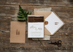 HOCHZEITS EINLADUNGEN rustikal / Landhausstil / Shabby Chic Juteeinladungen7