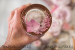 RINGTRÄGERBOXEN & KISSEN Epoxidharz Trauringe Box Personalisierte Hochzeitsbox für ihn und sie, gravierte Hochzeitsringbox • personalisierte rustikale Ringbox • echte Blumen in Epoxidharz Luxus-Ringbox23