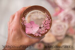 RINGTRÄGERBOXEN & KISSEN Epoxidharz Trauringe Box Personalisierte Hochzeitsbox für ihn und sie, gravierte Hochzeitsringbox • personalisierte rustikale Ringbox • echte Blumen in Epoxidharz Luxus-Ringbox23