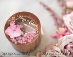 RINGTRÄGERBOXEN & KISSEN Epoxidharz Trauringe Box Personalisierte Hochzeitsbox für ihn und sie, gravierte Hochzeitsringbox • personalisierte rustikale Ringbox • echte Blumen in Epoxidharz Luxus-Ringbox23