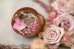 RINGTRÄGERBOXEN & KISSEN Epoxidharz Trauringe Box Personalisierte Hochzeitsbox für ihn und sie, gravierte Hochzeitsringbox • personalisierte rustikale Ringbox • echte Blumen in Epoxidharz Luxus-Ringbox23