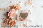 RINGTRÄGERBOXEN & KISSEN Epoxidharz Trauringe Box Luxus Goldring-Box, rustikale Glam-Hochzeitsring-Box • handgefertigte Ringträger-Box • We Do Luxus-Ring-Box17