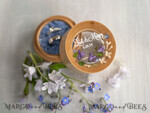 RINGTRÄGERBOXEN & KISSEN Epoxidharz Trauringe Box Personalisierte Hochzeitsschmuckbox für 2 oder 3 Ringe, gravierte Schmuckbox • personalisierte rustikale Ringbox • echte Blumen in Epoxidharz Luxus-Ringbox10