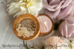 RINGTRÄGERBOXEN & KISSEN Epoxidharz Trauringe Box Personalisierte Hochzeitsringbox für 2 oder 3 Ringe, gravierte Hochzeitsringbox • personalisierte rustikale Ringbox • echte Blumen in Epoxidharz Luxus-Ringbox16