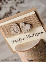 PLATZKARTEN / TISCHKARTEN  
 Rustikale Eco-Hochzeitsplatzkarten Ecru Eco Hochzeitsplatzkarten, rustikale Hochzeitsplatzkarten, Birkenherz und natürliche Jute-Hochzeitsnamenskarten, eco-rustikale Namensschilder, editierbarer Text, rustikale Hochzeit3