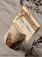 PLATZKARTEN / TISCHKARTEN  
 Rustikale Eco-Hochzeitsplatzkarten Minimalistische Eco Braune Hochzeitsplatzkarten mit Jute-Schnur, Elfenbein Namenskarten, Rustikale Hochzeitsstationery, Romantische Hochzeits-Escortkarten, Editierbarer Text3