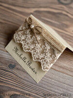 PLATZKARTEN / TISCHKARTEN  
 Rustikale Eco-Hochzeitsplatzkarten Rustikale Elfenbein-Hochzeitsplatzkarten, elegante Spitze mit Jute-Schnur, elegante Hochzeitsstationery, romantische Hochzeitsplatzkarten, rustikale Empfangskarten, editierbarer Text.3