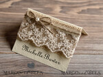PLATZKARTEN / TISCHKARTEN  
 Rustikale Eco-Hochzeitsplatzkarten Rustikale Elfenbein-Hochzeitsplatzkarten, elegante Spitze mit Jute-Schnur, elegante Hochzeitsstationery, romantische Hochzeitsplatzkarten, rustikale Empfangskarten, editierbarer Text.3