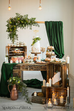 PLATZKARTEN / TISCHKARTEN  
 Rustikale Eco-Hochzeitsplatzkarten Zarte florale Hochzeitsplatzkarten, rustikale Hochzeitsnamensschilder mit grünem Druck, botanische Hochzeitsbegleitkarten, süßes Tischschild, bearbeitbares Textnamensschild.10