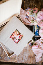 FOTOALBUM/ FOTOBOX Polaroid-Fotoalbum mit Schreibfläche Hochzeitskombination Gästebuch und Fotoalbum, Fotokabinenalbum mit personalisierten Seiten37