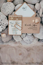 HOCHZEITS EINLADUNGEN Pass zur Liebe / Strandhochzeits-Einladungen Strandhochzeitseinladungen Seeigel-Hochzeitseinladungen mit rustikalen Jute-Hochzeitskarten5