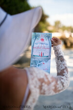 HOCHZEITS EINLADUNGEN Pass zur Liebe / Strandhochzeits-Einladungen Tropische Hochzeitseinladungen Dreifach Hochzeitseinladungen Zielhochzeit Karten19