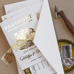 HOCHZEITS EINLADUNGEN Pass zur Liebe / Strandhochzeits-Einladungen Weißgoldene Reisepass-Hochzeitskarte, goldene Flugzeug-Hochzeitskarten Boarding Pass, Reise-Reisepass-Hochzeitskarten im Ausland, Hochzeitskarten für Zielorte, Reise-Karten-Hochzeitsstationery15