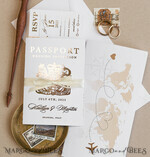 HOCHZEITS EINLADUNGEN Pass zur Liebe / Strandhochzeits-Einladungen Weißgoldene Reisepass-Hochzeitskarte, goldene Flugzeug-Hochzeitskarten Boarding Pass, Reise-Reisepass-Hochzeitskarten im Ausland, Hochzeitskarten für Zielorte, Reise-Karten-Hochzeitsstationery15