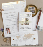 HOCHZEITS EINLADUNGEN Pass zur Liebe / Strandhochzeits-Einladungen Weißgoldene Reisepass-Hochzeitskarte, goldene Flugzeug-Hochzeitskarten Boarding Pass, Reise-Reisepass-Hochzeitskarten im Ausland, Hochzeitskarten für Zielorte, Reise-Karten-Hochzeitsstationery15