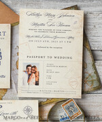 HOCHZEITS EINLADUNGEN Pass zur Liebe / Strandhochzeits-Einladungen Luxus Pass Hochzeitseinladung, rustikale Bordkarte, Pass Hochzeitseinladungen im Ausland, Destination Hochzeitseinladungen, Reisekarten Hochzeitsstationery9
