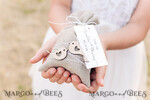 HOCHZEITSGESCHENKE Shabby Chic Leinen Geschenkbeutel Hochzeitsgeschenke, Shabby-Chic-Tasche3