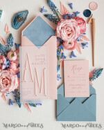 HOCHZEITS EINLADUNGEN Elegante Einladungen Klassische Karten Acryl Gefrorene Hochzeitseinladungen, Hochzeitseinladung Set online, staubblaue Samt Hochzeitseinladungen, Romantisches Hochzeitseinladung Set, Laser Geschnittene Gefrorene Acryl Hochzeitseinladung Set.8