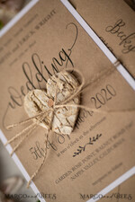 HOCHZEITS EINLADUNGEN Elegante Einladungen Klassische Karten Vintage Holzhochzeitskarten, elegante Birkenherz-Hochzeitskarten, maßgeschneiderte Eco-Papier-Hochzeitskarten, erschwingliche und handgefertigte Hochzeitsstationery.21