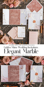 HOCHZEITS EINLADUNGEN Gold / Roségold / Silber / Glitzer Marmor Acryl Hochzeitseinladungen Karte, Glamour Blush Pink Samt Hochzeitseinladung Suite, Golden Marmor Hochzeitspapeterie, Plexi Luxus Hochzeitseinladungen16