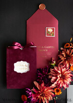 HOCHZEITS EINLADUNGEN Gold / Roségold / Silber / Glitzer Romantische Rote Samt Hochzeitseinladungen, Luxuriöse Goldfolien-Hochzeitskarten, Maßgeschneiderte Burgunderfarbene Pocket-Hochzeitseinladungen, Glamouröse Arabische Hochzeitseinladung Suite.14